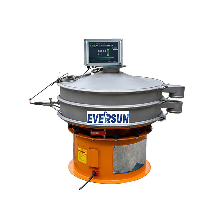 SUS/ Carbon steel Ultrasonic Vibrating Sieve Machine For fine Powder Siftering