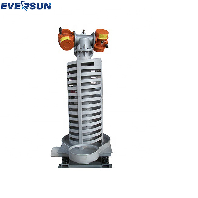 water-cooled spiral screw conveyor vertical elevator For rubber particles