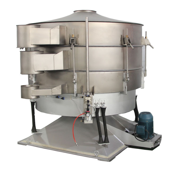 Low Noise Tumbling Sieve Machine With Woven Wire Cloth Screen