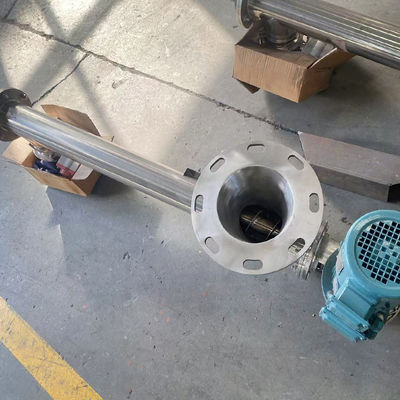 Auger Screw Conveyor continuous conveying system preventing dust spillage and ensuring clean environment for powders and granules