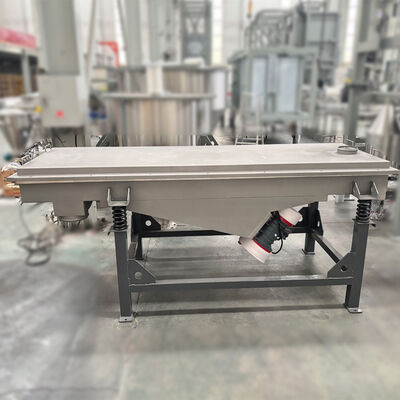 Durable Linear Vibrating Screen with Multiple Layers for Granular and Powdered Material Separation in Various Industrial Applications
