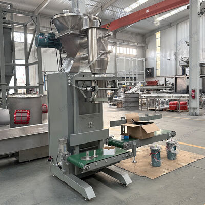 Fully Automatic Packing Machine Designed to Automatically Complete Feeding Weighing Bag Clamping Discharging and Sealing