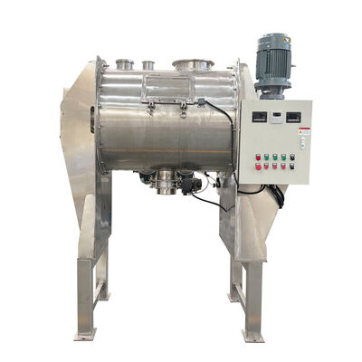 শিল্প মিশ্রণের জন্য পিএলসি কন্ট্রোল সিস্টেম এবং বায়ুসংক্রান্ত নিষ্কাশন সহ স্টেইনলেস স্টীল পলু মিশ্রণকারী