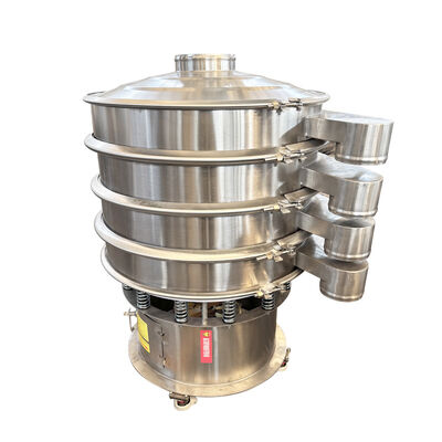 মাল্টি-লেয়ার স্ক্রিন সহ কম্পনশীল স্ক্রিনিং মেশিন যা একাধিক কণা আকারের গ্রেডের একযোগে পৃথককরণকে সক্ষম করে