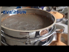 ইন্ডাস্ট্রিয়াল ফুড গ্রেড স্টেইনলেস স্টীল ভিব্রেশন স্ক্রিন সিফটিং মেশিন পাউডার গ্রানুলা স্লারি জন্য