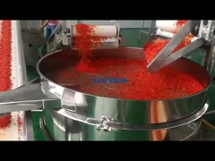 SUS304 কাঠের কয়লা 3 স্তর 100 Mesh ঘূর্ণনশীল কম্পন পর্দা