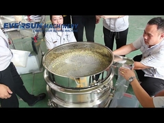 ব্যাসার্ধ 1500mm কার্বন ইস্পাত / স্টেইনলেস স্টীল বৃত্তাকার কম্পন পর্দা