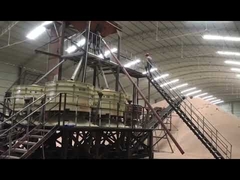 1 স্তর 500 মেশ ফুড গ্রেড SUS316L টাম্বলার স্ক্রিনার