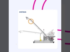 SUS304 316L Conveying System Auger Screw Conveyor Feeder SUS304 316L Conveying System Auger স্ক্রু কনভেয়র ফিডার